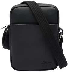 ラコステ LACOSTE メンズクラシック バーティカルカメラバッグ SLIM VERTICAL CAMERA BAG 男性 カバン バック ショルダーバッグ ポケット スマホ収納 小物  NH4422HC 000 BLACK