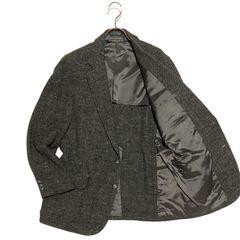 美品[イタリア製 アルパカ混]バレンシアガ テーラードジャケット M 