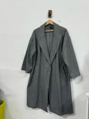 ZARA レディース オーバーサイズ チェックコート