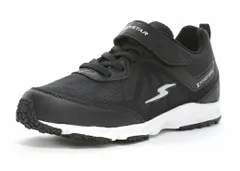 【moonstar】SUPERSTAR SS J1224 BLACK ムーンスター スーパースター ブラック 子供靴 キッズ ジュニア シューズ  抗菌防臭 軽量 スニーカー パワーバネ 運動会 男の子