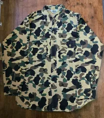 WOOLRICH ウールリッチ カモフラージュ シャツ MADE IN USA