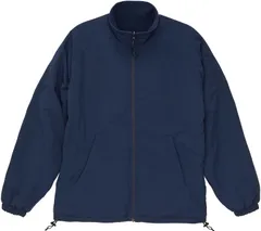 ユナイテッドアスレ UnitedAthle シェル フリース リバーシブル スタンド ジャケット  749301 4086 ネイビー/ネイビー