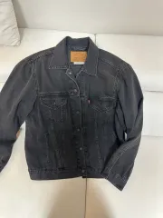 リーバイス デニム トラッカー ジャケット ブラックデニム L