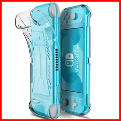 switch liteカバー スイッチライト ケース シリコン素材 ソフトカバー 柔らかい 一体式 全面保護 耐衝撃 特殊ハンドル 薄型軽量 快適な手触り 着脱簡単 防水防塵