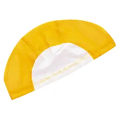 フットマーク FOOTMARK スイミング ニードルネーム 水泳帽 スイムキャップ メッシュ 水泳 プール 水着 学校 授業 スイミングスクール 帽子 男子 女子 大きめ ゆったり 名前が書ける スイム  102140B1 02 イエロー