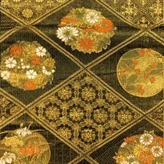 【美品】正絹 袋帯 訪問着・色無地などに フォーマルにも[あE284]のサムネイル