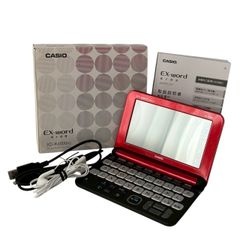 CASIO カシオ 電子辞書 EX-word XD-K6000RD DATAPLUS9 レッド 箱付き
