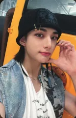 【中古】コレクションカード(男性) Stray Kids/Hyunjin(ヒョンジン)/CD「樂-STAR (ROCK-STAR)」Music Korea特典フォトカード