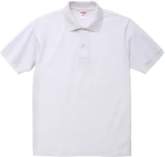 ユナイテッドアスレ UnitedAthle 6.0オンス ヘヴィーウェイト コットンポロシャツ S～XL 男女兼用  554301 1 ホワイト