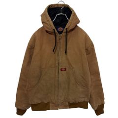 Dickies ダック地 フーデッドジャケット ブラウン - メルカリ