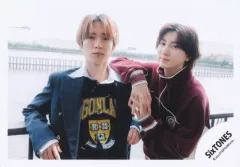 【中古】生写真(STARTO) SixTONES/京本大我・田中樹/横型・上半身/シングル「Stargaze」MV＆ジャケ写オフショット/公式生写真