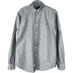 M ポロラルフローレン オックスフォードシャツ スリムフィット