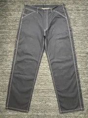 美品 Carhatt HEADLIGHT FINCK Painter Pants カーハート ヘッドライト ペインターパンツ ネイビー ■