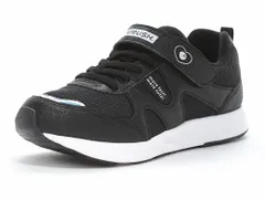 【moonstar】LUVRUSH LV 1236 BLACK (22.5cm-24.5cm) ムーンスター ラブラッシュ ブラック 子供靴 キッズ スニーカー スーパースター 抗菌防臭 軽量 運動会 女の子 ジュニア シューズ グリッター