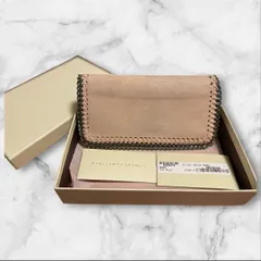 Stella McCartneyファラベラ 長財布 ベージュ チェーン 箱付