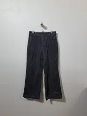 コントワ・デ・コトニエXUNIQLO ユニクロ レディース ワイドフィット コーデュロイ ズボン L (cア58)