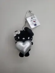 ブラック ハローキティ ぬいぐるみ キーホルダー