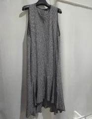 ZARA ハウンドトゥース アシンメトリー ONE PIECE