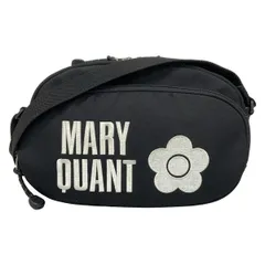 MARY QUANT(マリークワント) ショルダーバッグ美品  - 黒×白