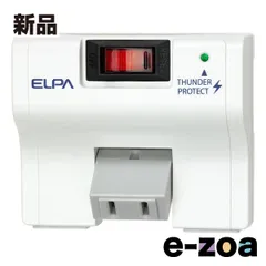 朝日電器 耐雷サージブレーカー内蔵スイッチ付タップ A-S400B W (2305739)