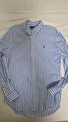 ポロ ラルフローレン ストライプ シャツ クラシック スリムフィット ラージ