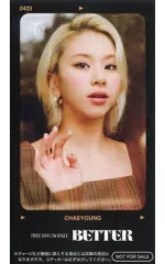 【中古】シール・ステッカー チェヨン(TWICE) ICカードステッカー 「CD BETTER」 ONCE JAPAN限定購入特典