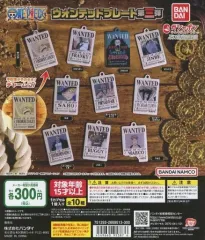 【中古】紙製品 ガチャ台紙 「ワンピース ウォンテッドプレート 第三弾」