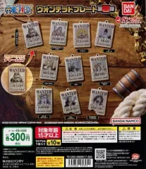 【中古】紙製品 ガチャ台紙 「ワンピース ウォンテッドプレート第四弾」
