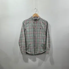 ポロ ラルフ ローレン BOYS ボタンダウン シャツ チェック柄 XL/18/20