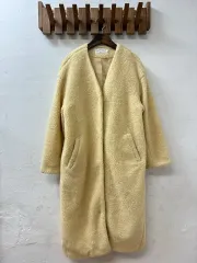 Samansa Mos2 サマンサモスモス ボア フリース コート