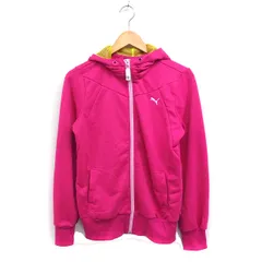 プーマ PUMA 国内正規品 長袖 パーカー ジャケット プリント Ｏ ピンク /FT28