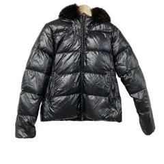 DUVETICA(デュベティカ) ダウンジャケット サイズ42 M レディース美品  Adhara(アダラ) 黒 長袖/ファー（フォックス）取り外し可/冬