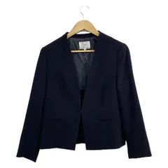 23区(ニジュウサンク) ジャケット サイズ44 L レディース美品  - ダークネイビー 長袖/春/秋