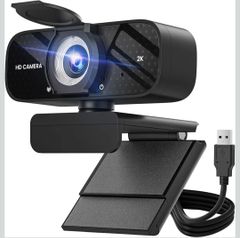 Webカメラ ウェブカメラ HD 1080P マイク付き プライバシーカバー ☆Webカメラ ウェブカメラ HD 2K マイク内蔵 プライバシー保護カバー