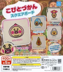 【中古】紙製品 ガチャ台紙 「こびとづかん スクエアポーチ」