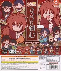 【中古】紙製品 ガチャ台紙 「るろうに剣心 -明治剣客浪漫譚- キャラばんちょうこうラバーマスコット」