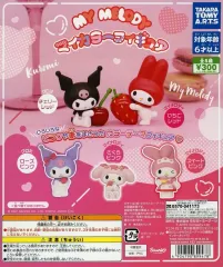 【中古】紙製品 ガチャ台紙 「サンリオキャラクターズ マイメロディ マイカラーフィギュア」