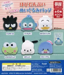 【中古】紙製品 ガチャ台紙 「はぴだんぶい ぬいぐるみバッジ」