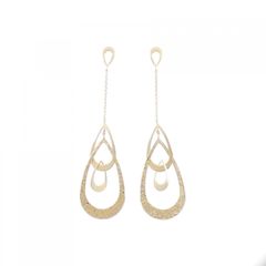 STAR JEWELRY K18サークルピアス 5連ミラーカット - メルカリ