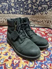 (220 / UK3 5) ティンバーランド 6インチ プレミアム ブーツ ウォーカー ブラック