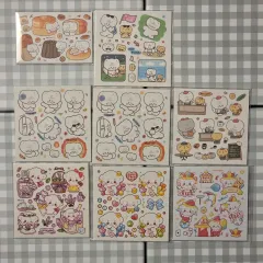 INSE 3 まとめ BBODU フリース 빵 カフェ 日常 韓国雑貨 文房具 ダイアリーデコ ステッカー