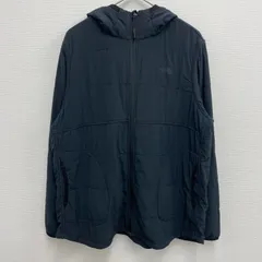 THE NORTH FACE 中綿ジャケット ブルゾン フーディー パーカー ブラック ビッグサイズ【レディースXL】
