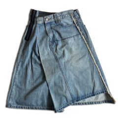 AD2004】JUNYA WATANABE COMME des GARCONS デニム再構築 変形スカート