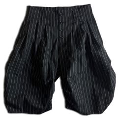 極美品】CHRISTOPHER NEMETH ストライプ ワイドショートパンツ M