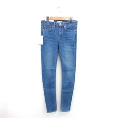 クラネ CLANE タグ付き PINKY デニム スキニー ジーンズ パンツ ウォッシュ加工 26 ブルー 青 /TT