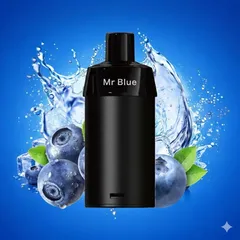 【MOSMO 専用 POD StormX 付け替え 電子シーシャ】Mr Blue（ブルーベリー、アイス）