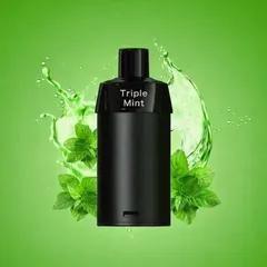 【MOSMO 専用 POD StormX 付け替え 電子シーシャ】TRIPLE MINT（トリプルミント）