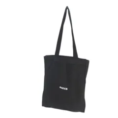 ズッカ zucca トートバッグ ロゴ ブラック 黒系 キャンバス地