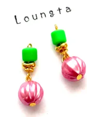 4108桜をイメージしました(*^^*) 樹脂ピアス