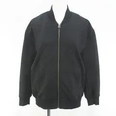 ジャーナルスタンダード JOURNAL STANDARD ジャケット 薄手 M 黒系 ブラック ストレッチ 無地 ブルゾン